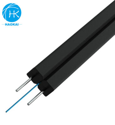 Cavo in acciaio LSZH FTTH cablo a goccia cablo a goccia interno fibra ottica GJXH G657a1