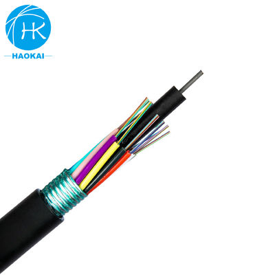 Cavo in fibra esterna GYTS con filo di acciaio singolo rinforzo centrale impermeabile