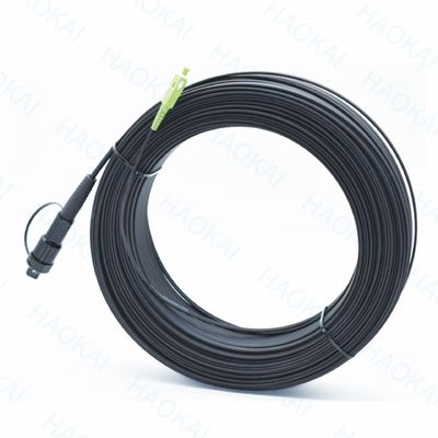 SC APC FTTA Cavo a fibra ottica 5.0mm G657A2 LSZH 5M Cordone di patch nero