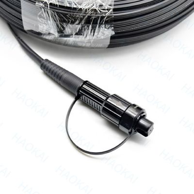 SC APC FTTA Cavo a fibra ottica 5.0mm G657A2 LSZH 5M Cordone di patch nero