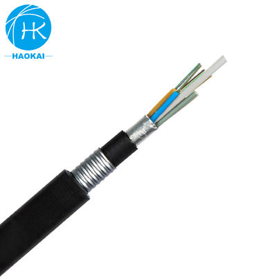 Cable in fibra ottica per esterni blindato con doppia guaina in PE GYFTA53
