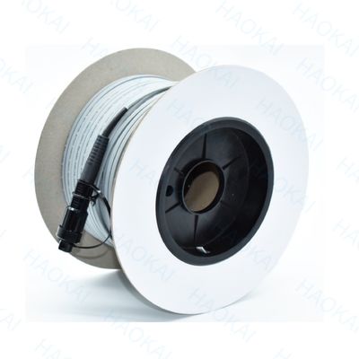 FTTH Pull Out Tipo Mini SC APC Cable Drop Outdoor Cord impermeabile in fibra