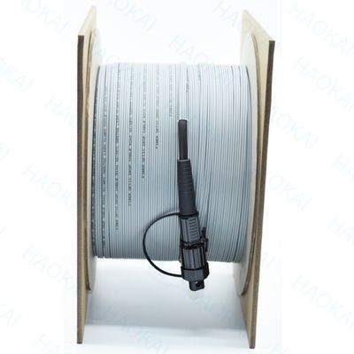FTTH Pull Out Tipo Mini SC APC Cable Drop Outdoor Cord impermeabile in fibra