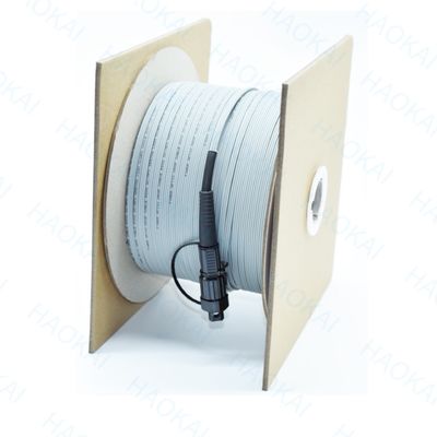 FTTH Pull Out Tipo Mini SC APC Cable Drop Outdoor Cord impermeabile in fibra