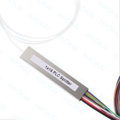 FTTH 1x4 1x8 Fibre PLC Splitter Mini Tube in acciaio con connettore SC APC