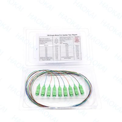 SC UPC APC LC Connector Splitter di fibre ottiche Mini Tube in acciaio Fibra ottica Splitter Box