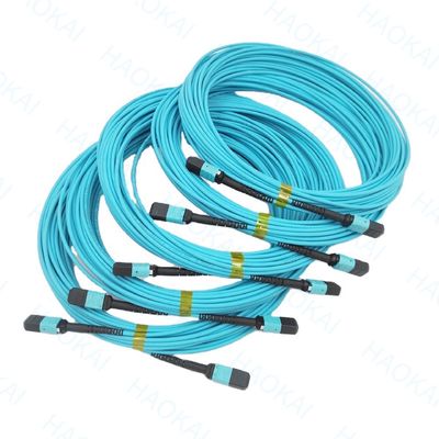 Breakout Single Mode Sc Fibre Optic Patch Cord 12 Core Duplex OS2