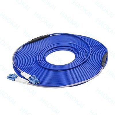 12 Corpo blindato di fibra ottica patch cord SC-SC ramificazione cablo impermeabile OM3