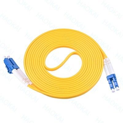 Architetture ad alta densità di doppio cavo Lc Lc Patch Single Mode Fiber Optic Patch Cord
