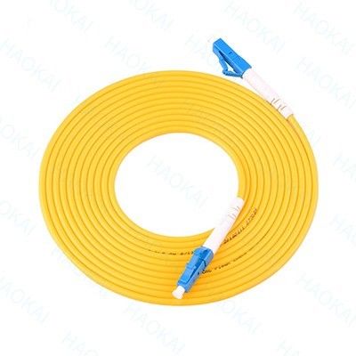 Architetture ad alta densità di doppio cavo Lc Lc Patch Single Mode Fiber Optic Patch Cord