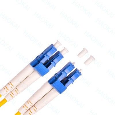 Architetture ad alta densità di doppio cavo Lc Lc Patch Single Mode Fiber Optic Patch Cord