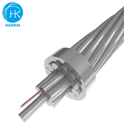 48 core 144 core OPGW Fibre Cable Outdoor Power Cable Overhead Pipe Through