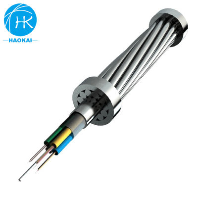 Cavo in fibra di acciaio inossidabile OPGW con tubo di acciaio inossidabile sigillato