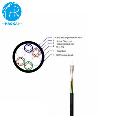 Cavo a sfogo d'aria in FRP 12 core 48 core 96 core 144 core 288 core Cavo micro fibra ottica