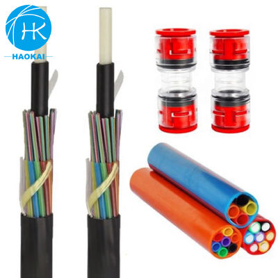 Loss Tube Air Blown Fiber Optic Cable Gcyfty Gcyfy 12core 24core FRP
