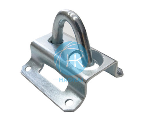 FTTH Tension Wall Bracket Clamp Fibra ottica Metallo in acciaio inossidabile J Hook Anchor Bracket