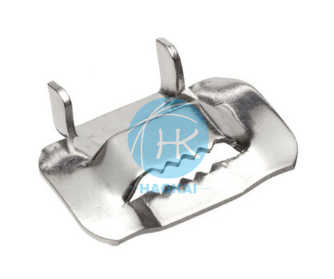 1/2" 1/4" 3/4" 5/8" Fascia in acciaio inossidabile Tipo di dente di fascia di cavo di legame Fascia 2 pollici