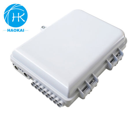 Scatola di giunzione in fibra ottica esterna impermeabile Scatola FTTH in plastica a 16 core