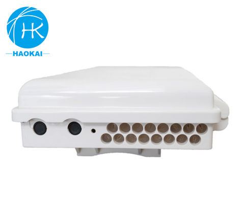 Casella di terminazione in plastica FTTH ABS montata su palo Casella di giunzione ottica 16 core