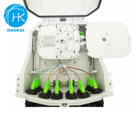 Box di giunzione in fibra ottica per esterni impermeabile 16cores 16ports FTTH