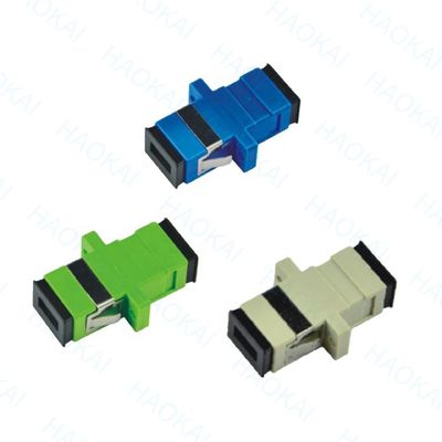 125um Fibra Fast Connector PVC SC UPC Adapter Basso Perdita di inserimento