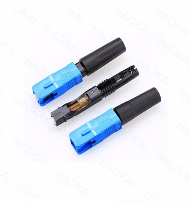 SC UPC Fibra ottica Fast Connector 0,9 mm 2,0 mm Single Mode SC Fiber Connector
