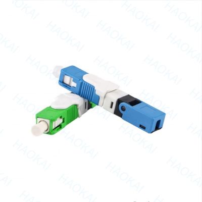 Collegamento rapido a fibra mono o multi-modo SC UPC APC Collegamento rapido a fibra ottica