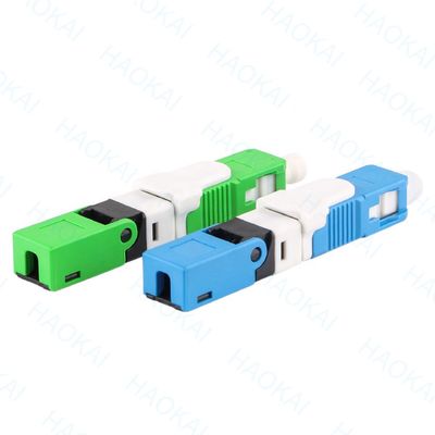 Collegamento rapido a fibra mono o multi-modo SC UPC APC Collegamento rapido a fibra ottica