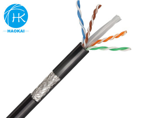4 coppie 23awg FTP CAT6 cavo Internet esterno con gelatina o gel