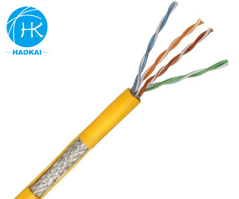 CCA Indoor LAN Network Cable SFTP CAT5E Eco-Friendly PVC Jacket