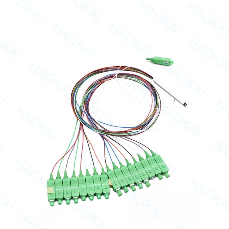 1x32 PLC Fibra ottica Splitter Fibra ottica accoppiatore Splitter Con SC APC Connetcor