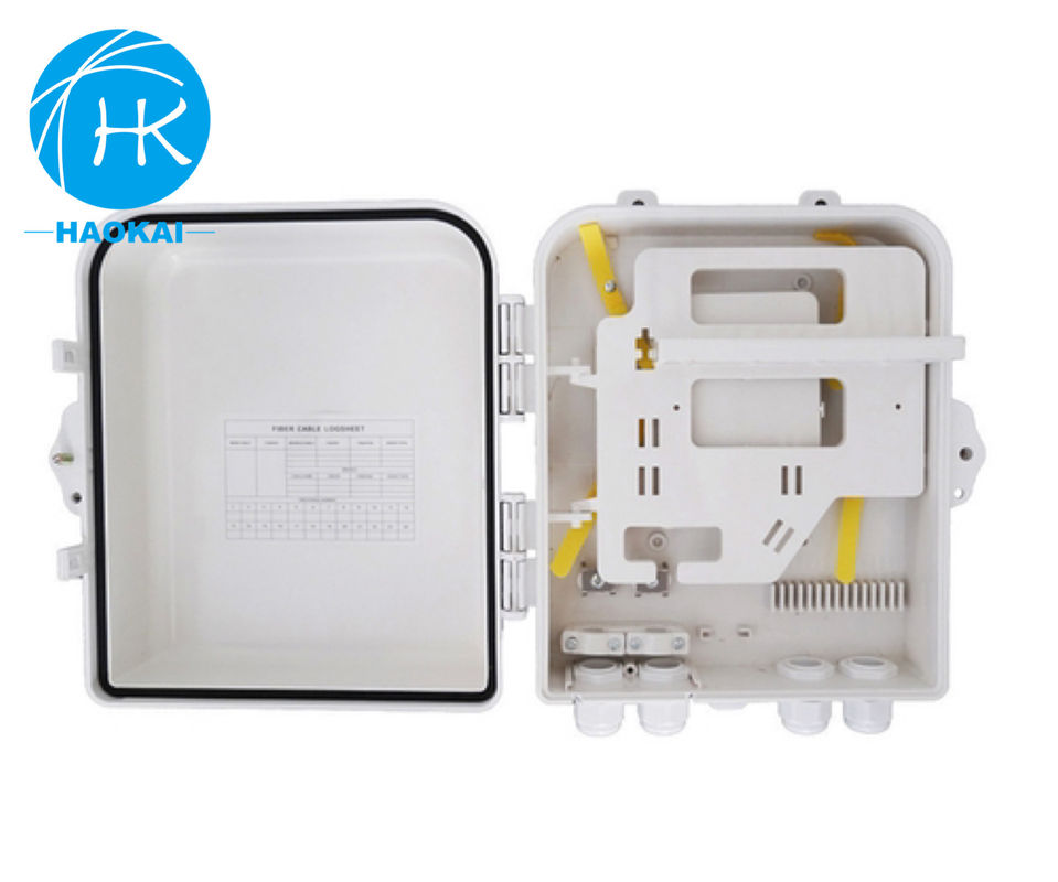 Fibra ottica FTTH Termination Box Acciaio Fibra ottica Splice Box 24 Core