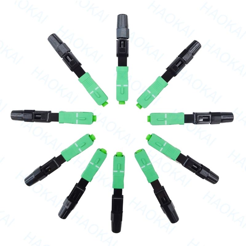 Fibra ottica cablo a goccia connettore rapido connessione rapida FTTH SC UPC